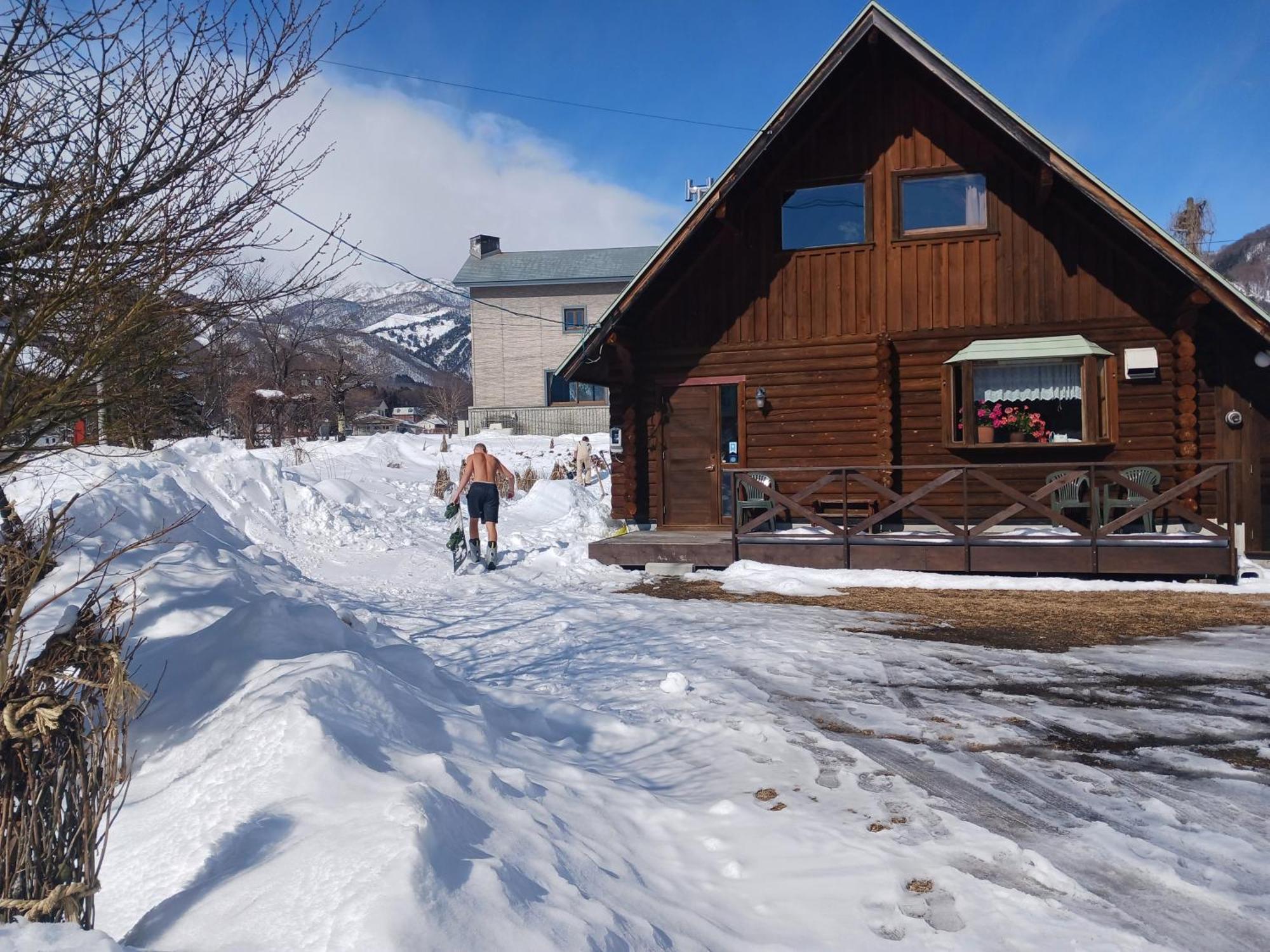 Log Cottage Villa Happo ฮาคุบะ ภายนอก รูปภาพ